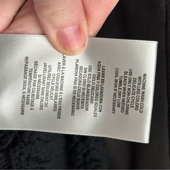 EUC Levi's Men’s Softshell Sherpa-lined Black Hooded Performance Jacket Sz XXL - Picture 12 of 15